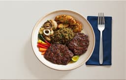 Churrasco Completo - Viandes Grillées Variées avec Farofa et Légumes