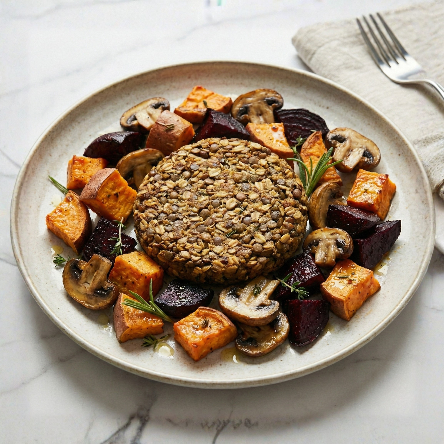Lentil Veggie Burger