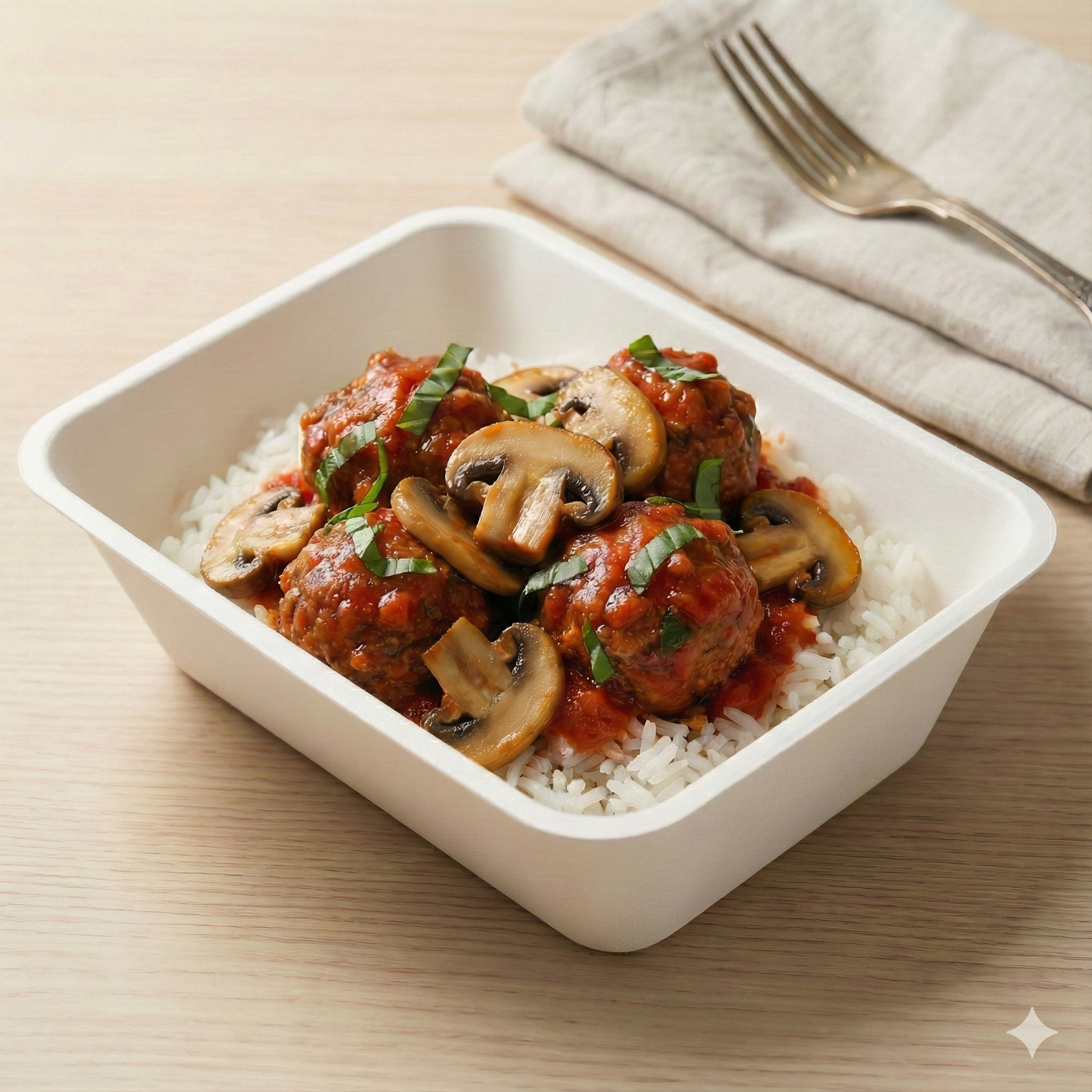 Meatballs in tomato sauce