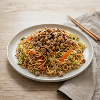 Sichuan-style pork dan dan noodles