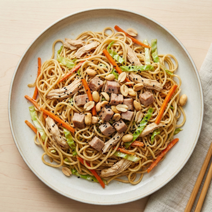 Sichuan-style pork dan dan noodles