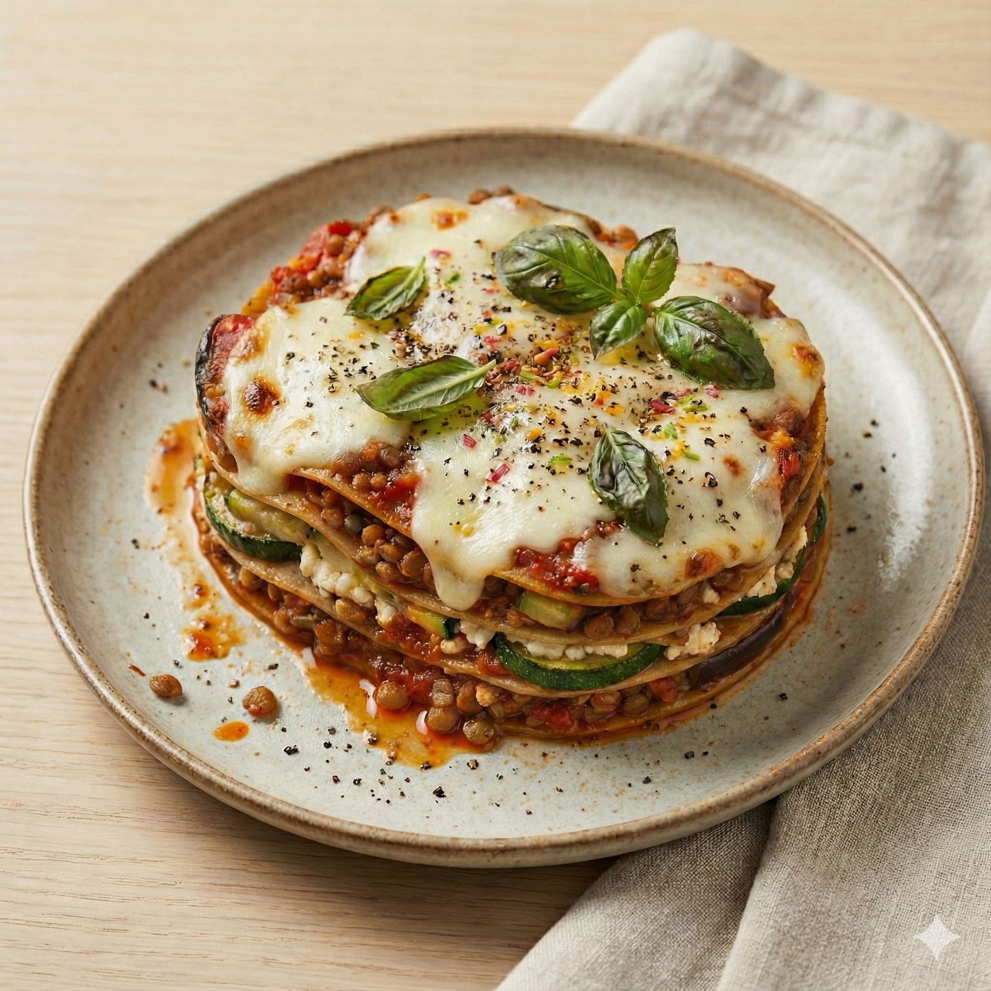 Vegetarian lasagna
